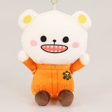 Bepo Plush Keychain Banzai! - ONE PIECE - Authentic Japanese TOEI ANIMATION Mascot Plush Keychain 
