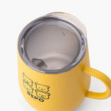 Bepo Stainless Steel Mug (With Lid) - ONE PIECE - Authentic Japanese TOEI ANIMATION Mug (steel) 