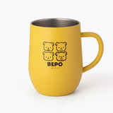 Bepo Stainless Steel Mug (With Lid) - ONE PIECE - Authentic Japanese TOEI ANIMATION Mug (steel) 