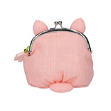Big Totoro (Pink) Coin Purse - My Neighbor Totoro - Authentic Japanese Sun Arrow Pouch Bag 