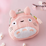 Big Totoro (Pink) Coin Purse - My Neighbor Totoro - Authentic Japanese Sun Arrow Pouch Bag 