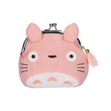 Big Totoro (Pink) Coin Purse - My Neighbor Totoro - Authentic Japanese Sun Arrow Pouch Bag 