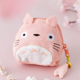 Big Totoro (Pink) Mini Pouch - My Neighbor Totoro - Authentic Japanese Sun Arrow Pouch Bag 