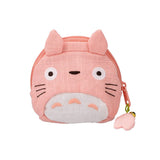 Big Totoro (Pink) Mini Pouch - My Neighbor Totoro - Authentic Japanese Sun Arrow Pouch Bag 