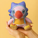 Biyomon Sitting Plush - Digimon Adventure - Authentic Japanese TOEI ANIMATION Plush 