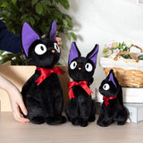 Black Cat Jiji Plush (L) - Kiki's Delivery Service - Authentic Japanese Sun Arrow Plush 