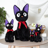 Black Cat Jiji Plush (L) - Kiki's Delivery Service - Authentic Japanese Sun Arrow Plush 