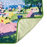 Blanket Pokémon Center Kagawa - Authentic Japanese Pokémon Center Blanket (synthetic) 