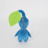 Blue Pikmin (Leaf) Mascot Plush Keychain - Authentic Japanese San-ei Boeki Mascot Plush Keychain 