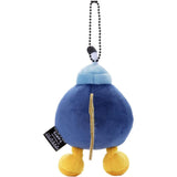 Bob-omb Mascot Plush Mocchi-Mocchi-GameStyle - Mario Kart - Authentic Japanese Takara Tomy Mascot Plush Keychain 