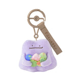 Bold Ditto Mascot Plush With Carabiner Ten Poké Ten Colors - Authentic Japanese Pokémon Center Mascot Plush Keychain 