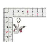 Bombirdier - National Pokédex Metal Charm Keychain #962 - Authentic Japanese Pokémon Center Keychain 