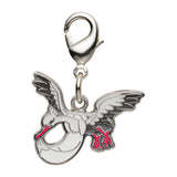 Bombirdier - National Pokédex Metal Charm Keychain #962 - Authentic Japanese Pokémon Center Keychain 