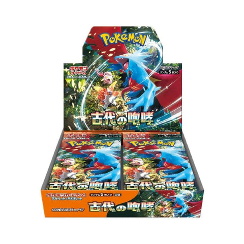 Booster Box Ancient Roar Pokémon Card Game - Authentic Japanese Pokémon Center TCG Booster box 