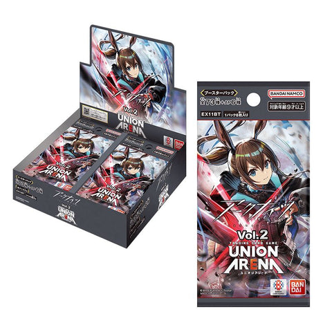 Booster BOX Arknights Vol.2 [EX11BT] - UNION ARENA Trading Card Game - Authentic Japanese Bandai Namco TCG Booster box 