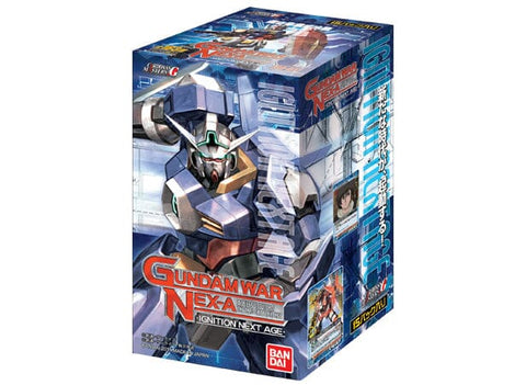 Booster BOX Gundam War Nex-A [BO-01] IGNITION NEXT AGE - Carddass Masters G - Authentic Japanese Bandai Namco TCG Booster box 