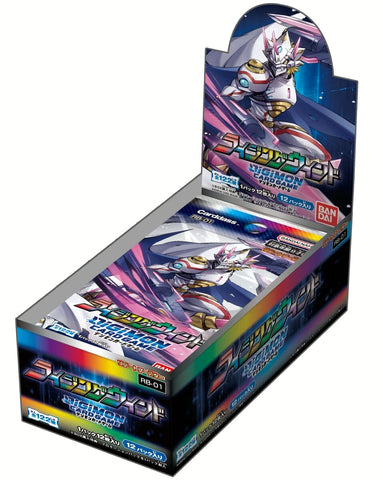 Booster Box Rising Wind RB-01 Digimon Card Game - Authentic Japanese Bandai Namco TCG Booster box 