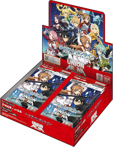 Booster BOX Sword Art Online UA15BT - UNION ARENA Trading Card Game - Authentic Japanese Bandai Namco TCG Booster box 