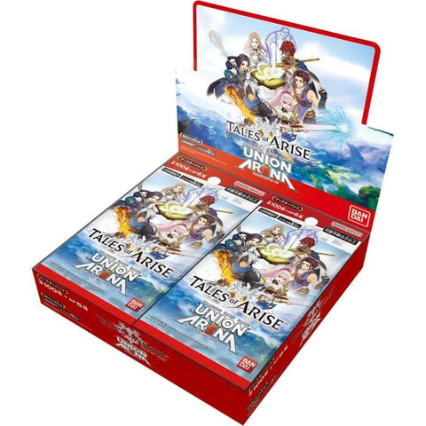 Booster BOX Tales of ARISE UA06BT - UNION ARENA Trading Card Game - Authentic Japanese Bandai Namco TCG Booster box 