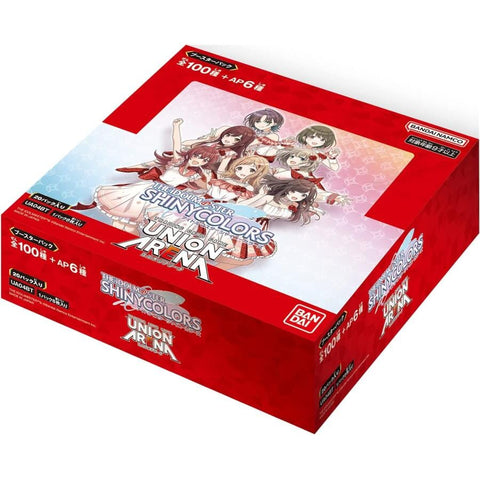 Booster BOX The Idolmaster: Shiny Colors UA04BT - UNION ARENA Trading Card Game - Authentic Japanese Bandai Namco TCG Booster box 