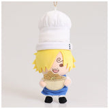 Boulanger Sanji Mascot Plush Bakery SANJI no OYATSU - Authentic Japanese TOEI ANIMATION Mascot Plush Keychain 