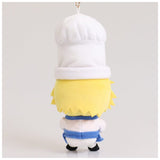 Boulanger Sanji Mascot Plush Bakery SANJI no OYATSU - Authentic Japanese TOEI ANIMATION Mascot Plush Keychain 