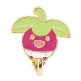 Bounsweet Clip-on Earrings (51) - Pokémon accessory - Authentic Japanese Pokémon Center Earrings 