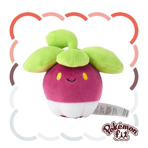 Bounsweet Plush Pokémon fit - Authentic Japanese Pokémon Center Plush 