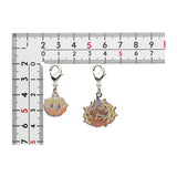 Bramblin, Brambleghast - National Pokédex Metal Charm Keychain #946, #947 - Authentic Japanese Pokémon Center Keychain 