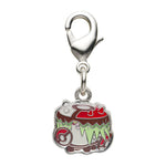 Brute Bonnet - National Pokédex Metal Charm Keychain #986 - Authentic Japanese Pokémon Center Keychain 