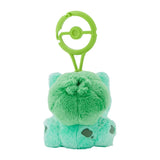 Bulbasaur Mascot Plush With Carabiner - Authentic Japanese Pokémon Center Mascot Plush Keychain 