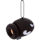 Bullet Bill Mascot Plush Mocchi-Mocchi-GameStyle - Mario Kart - Authentic Japanese Takara Tomy Mascot Plush Keychain 