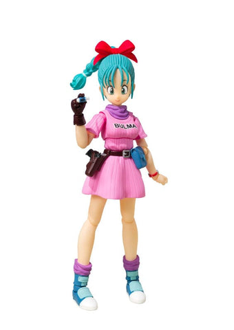 Bulma S.H.Figuarts Figure -The Beginning of a Great Adventure- Dragon Ball - Authentic Japanese Bandai Namco Figure 