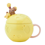 Buneary & Full Moon Mug Cup With Lid - Authentic Japanese Pokémon Center Mug (ceramic) 