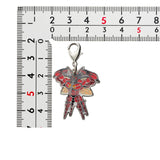 Buzzwole - National Pokédex Metal Charm Keychain #794 - Authentic Japanese Pokémon Center Keychain 