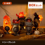 Calcifer KAZARING Figure "Lots of Calcifers" - Howl's Moving Castle (6Pcs/BOX) - Authentic Japanese Benelic Figure 