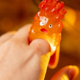Calcifer KAZARING Figure "Lots of Calcifers" - Howl's Moving Castle (6Pcs/BOX) - Authentic Japanese Benelic Figure 