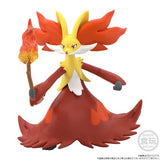 Calem & Chesnaught & Delphox Pokémon Scale World Figure Kalos Region - Authentic Japanese Bandai Namco Figure 