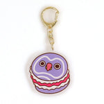 Camel Cassis Macaron Acrylic Keychain - SANJI no OYATSU - Authentic Japanese TOEI ANIMATION Keychain 