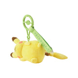 Capricious Pikachu Mascot Plush With Carabiner Ten Poké Ten Colors - Authentic Japanese Pokémon Center Mascot Plush Keychain 