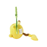 Capricious Pikachu Mascot Plush With Carabiner Ten Poké Ten Colors - Authentic Japanese Pokémon Center Mascot Plush Keychain 