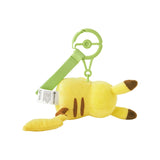 Capricious Pikachu Mascot Plush With Carabiner Ten Poké Ten Colors - Authentic Japanese Pokémon Center Mascot Plush Keychain 