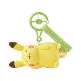 Capricious Pikachu Mascot Plush With Carabiner Ten Poké Ten Colors - Authentic Japanese Pokémon Center Mascot Plush Keychain 