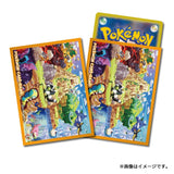 Card Sleeves A Connected World - Everyone's Home - Pokémon Card Game - Authentic Japanese Pokémon Center TCG Sleeves 