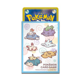 Card Sleeves Chikara Tsukita "I'm exhausted" (Blue) - Pokémon Card Game - Authentic Japanese Pokémon Center TCG Sleeves 