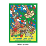 Card Sleeves Double-sided Flip Alolan Exeggutor & Friends Pokémon Card Game - Authentic Japanese Pokémon Center TCG Sleeves 