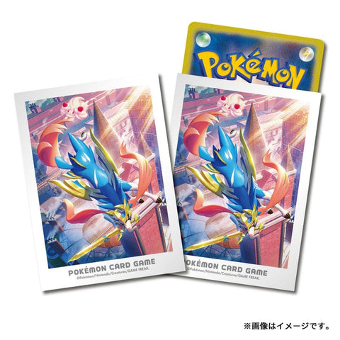 Card Sleeves Galar's Adventure: Zacian & Alcremie - Pokémon Card Game - Authentic Japanese Pokémon Center TCG Sleeves 