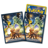 Card Sleeves Growlithe & Tyranitar & Ampharos - Pokémon Card Game - Authentic Japanese Pokémon Center TCG Sleeves 