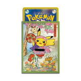 Card Sleeves Hanagasa Festival Pikachu - Pokémon Card Game (GREEN) - Authentic Japanese Pokémon Center TCG Sleeves 