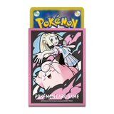 Card Sleeves Lillie & Clefairy (Pink) - Pokémon Card Game - Authentic Japanese Pokémon Center TCG Sleeves 